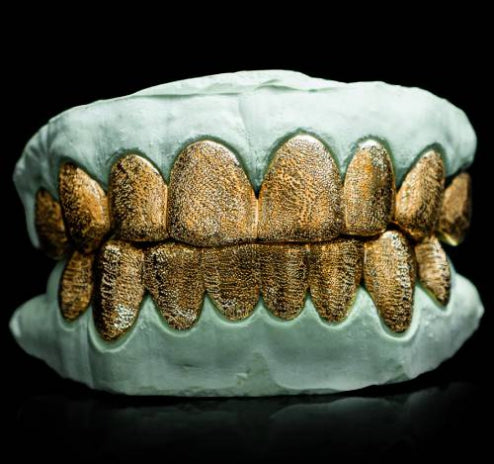 Diamond Dusted Solid Textured Grillz