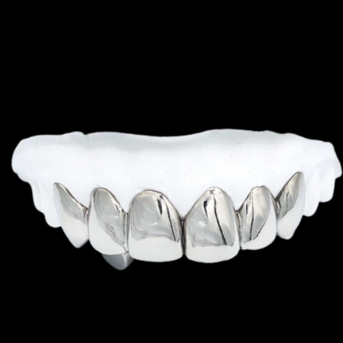 Silver Solid Grillz