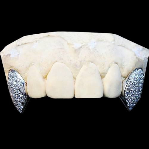 14K Si Honeycomb Fangs